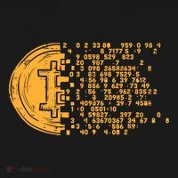 Bitcoin Coin Numbers Btc Crypto Cryptocurrency Miner Trader Backpack thumb 2