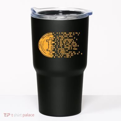 Bitcoin Coin Numbers Btc Crypto Cryptocurrency Miner Trader Tumbler