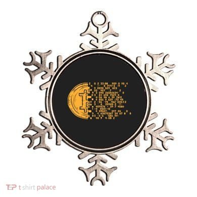 Bitcoin Coin Numbers Btc Crypto Cryptocurrency Miner Trader Ornament