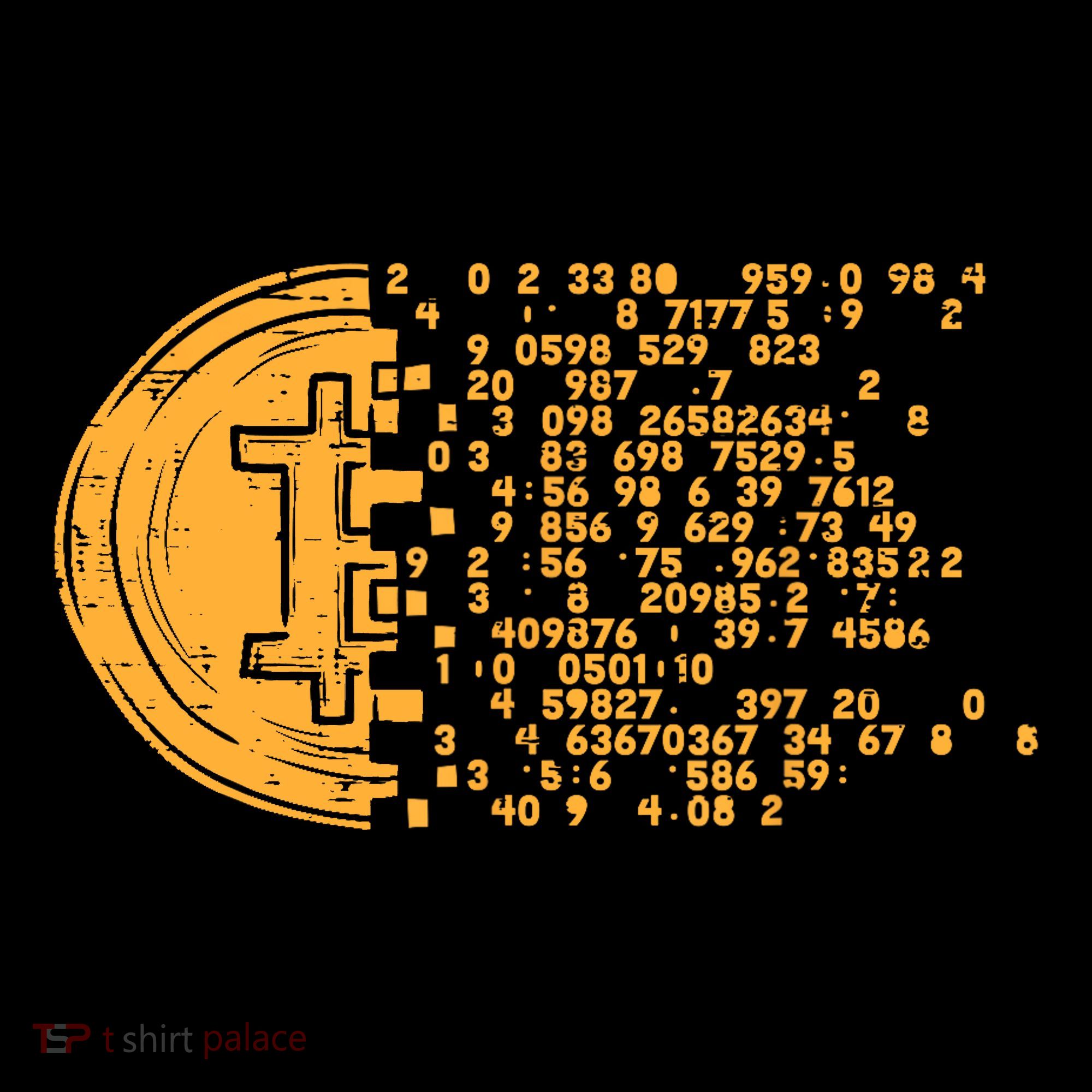 Bitcoin Coin Numbers Btc Crypto Cryptocurrency Miner Trader Ornament