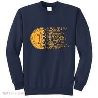 Bitcoin Coin Numbers Btc Crypto Cryptocurrency Miner Trader Sweatshirt thumb 0