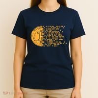 Bitcoin Coin Numbers Btc Crypto Cryptocurrency Miner Trader T-Shirt thumb 4