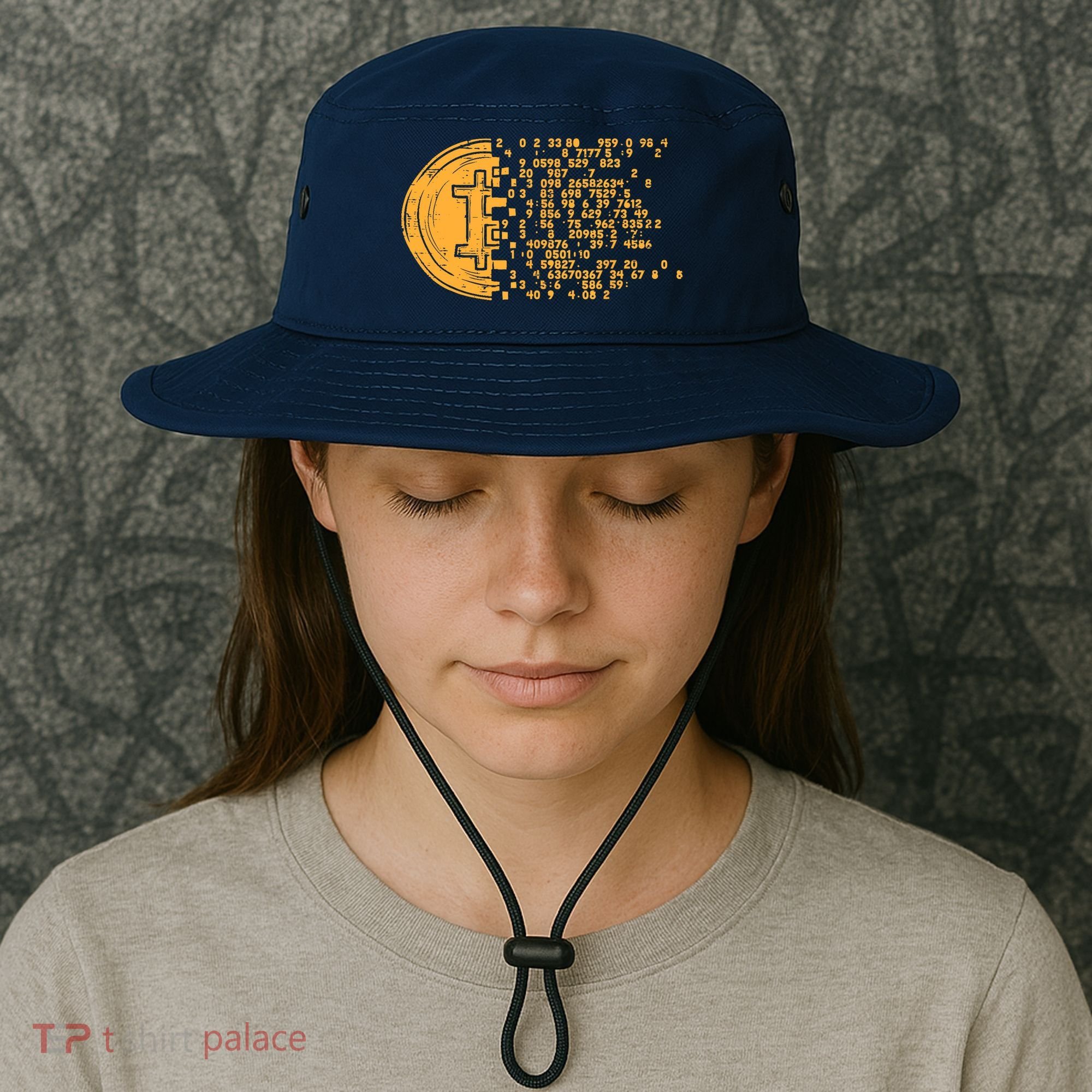 Bitcoin Coin Numbers Btc Crypto Cryptocurrency Miner Trader Bucket Hat