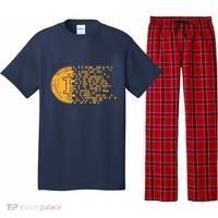 Bitcoin Coin Numbers Btc Crypto Cryptocurrency Miner Trader Pajama Set thumb 0