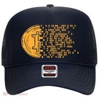 Bitcoin Coin Numbers Btc Crypto Cryptocurrency Miner Trader Hat thumb 0
