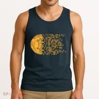 Bitcoin Coin Numbers Btc Crypto Cryptocurrency Miner Trader Tank Top thumb 3