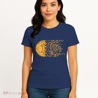 Bitcoin Coin Numbers Btc Crypto Cryptocurrency Miner Trader Women's T-Shirt thumb 4