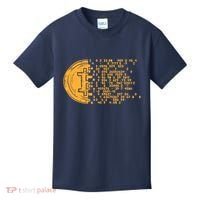 Bitcoin Coin Numbers Btc Crypto Cryptocurrency Miner Trader Kids T-Shirt thumb 0