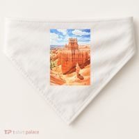Bryce Canyon National Park Photographic USA-Made Doggie Bandana thumb 0