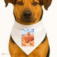 Bryce Canyon National Park Photographic USA-Made Doggie Bandana thumb 1