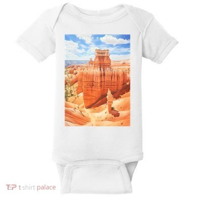 Bryce Canyon National Park Photographic Baby Bodysuit