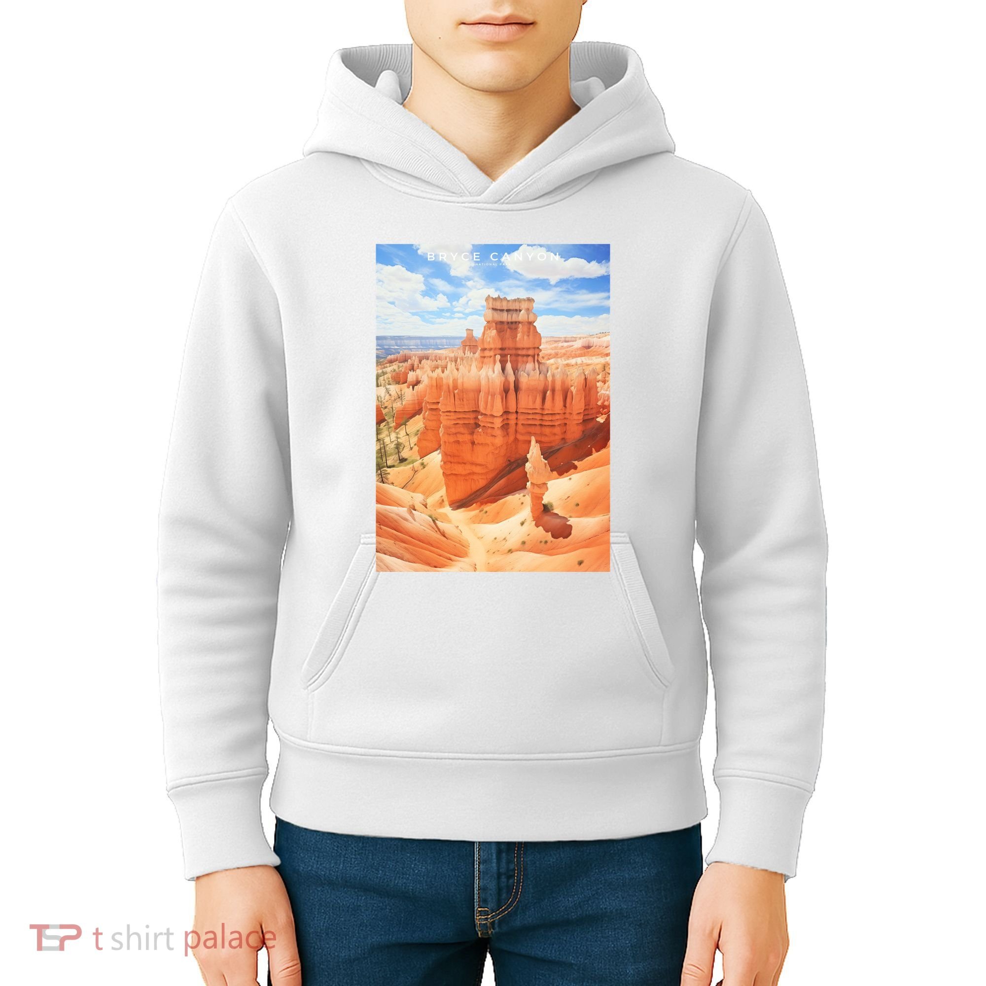 Bryce Canyon National Park Photographic Kids Hoodie