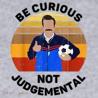 Be Curious Not Judgemental Funny Quote Women's Sweatshirt thumb 2