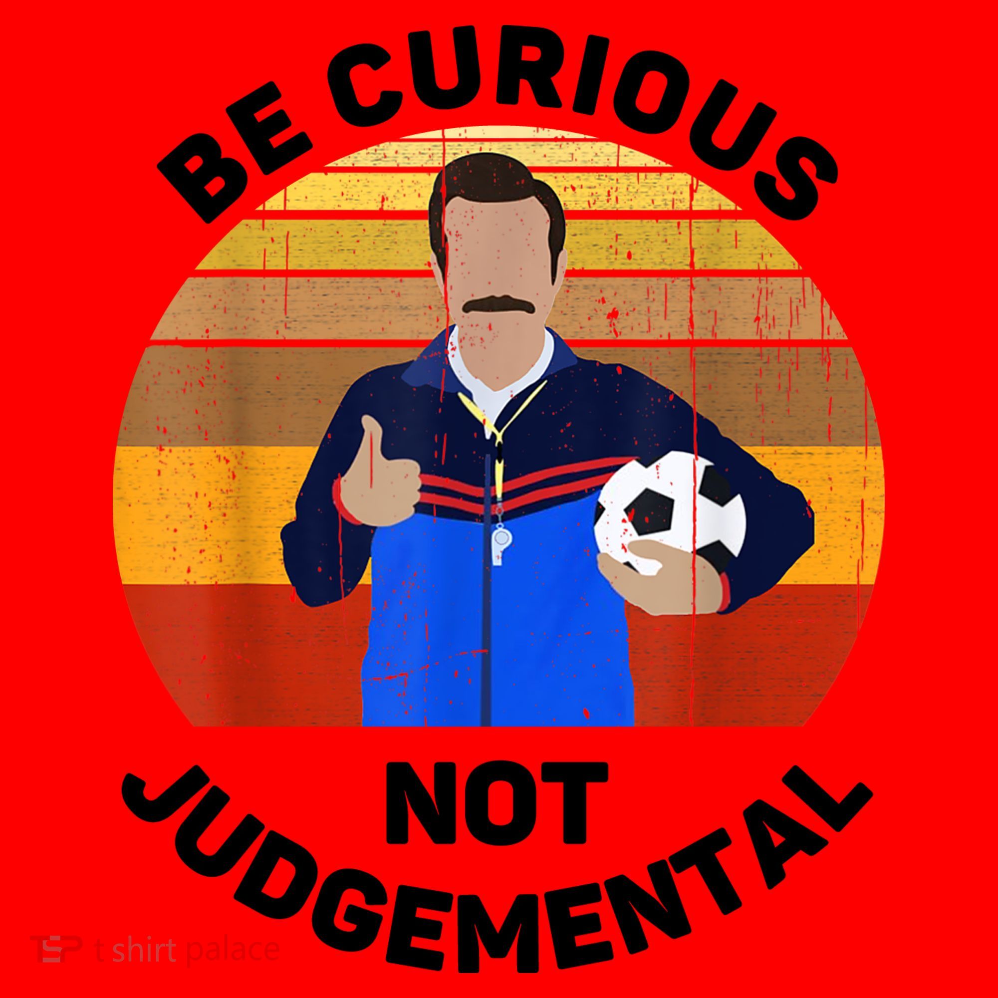 Be Curious Not Judgemental Funny Quote Santa Hat