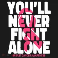 Breast Cancer Nobody Fights Alone Breast Cancer Awareness Sweatshirt thumb 3