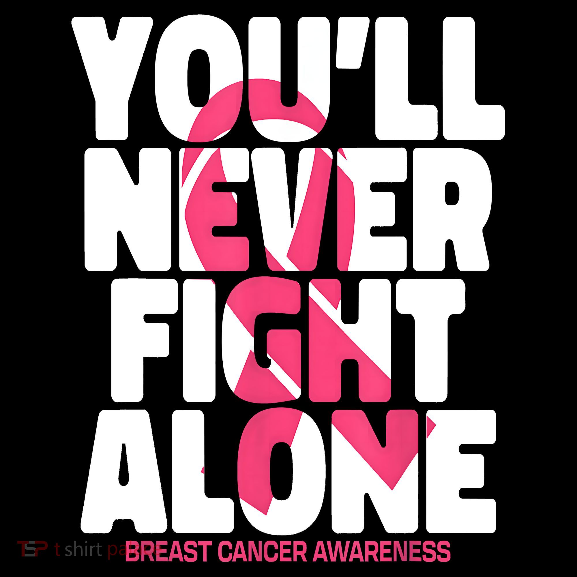 Breast Cancer Nobody Fights Alone Breast Cancer Awareness Coffee Mug