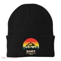 Banff Canadian National Park Retro Souvenir Beanie thumb 0