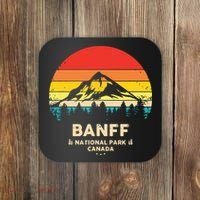 Banff Canadian National Park Retro Souvenir Coaster thumb 0