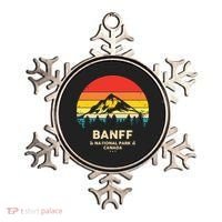 Banff Canadian National Park Retro Souvenir Ornament thumb 0