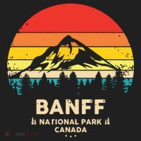 Banff Canadian National Park Retro Souvenir Hat thumb 2
