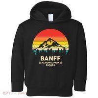 Banff Canadian National Park Retro Souvenir Toddler Hoodie thumb 0