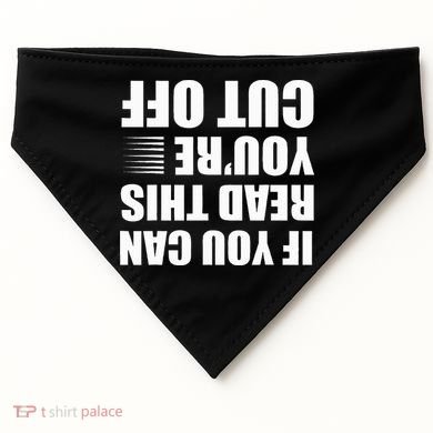 Bartender Cut Off Gifts Bartending USA-Made Doggie Bandana