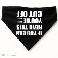 Bartender Cut Off Gifts Bartending USA-Made Doggie Bandana thumb 0