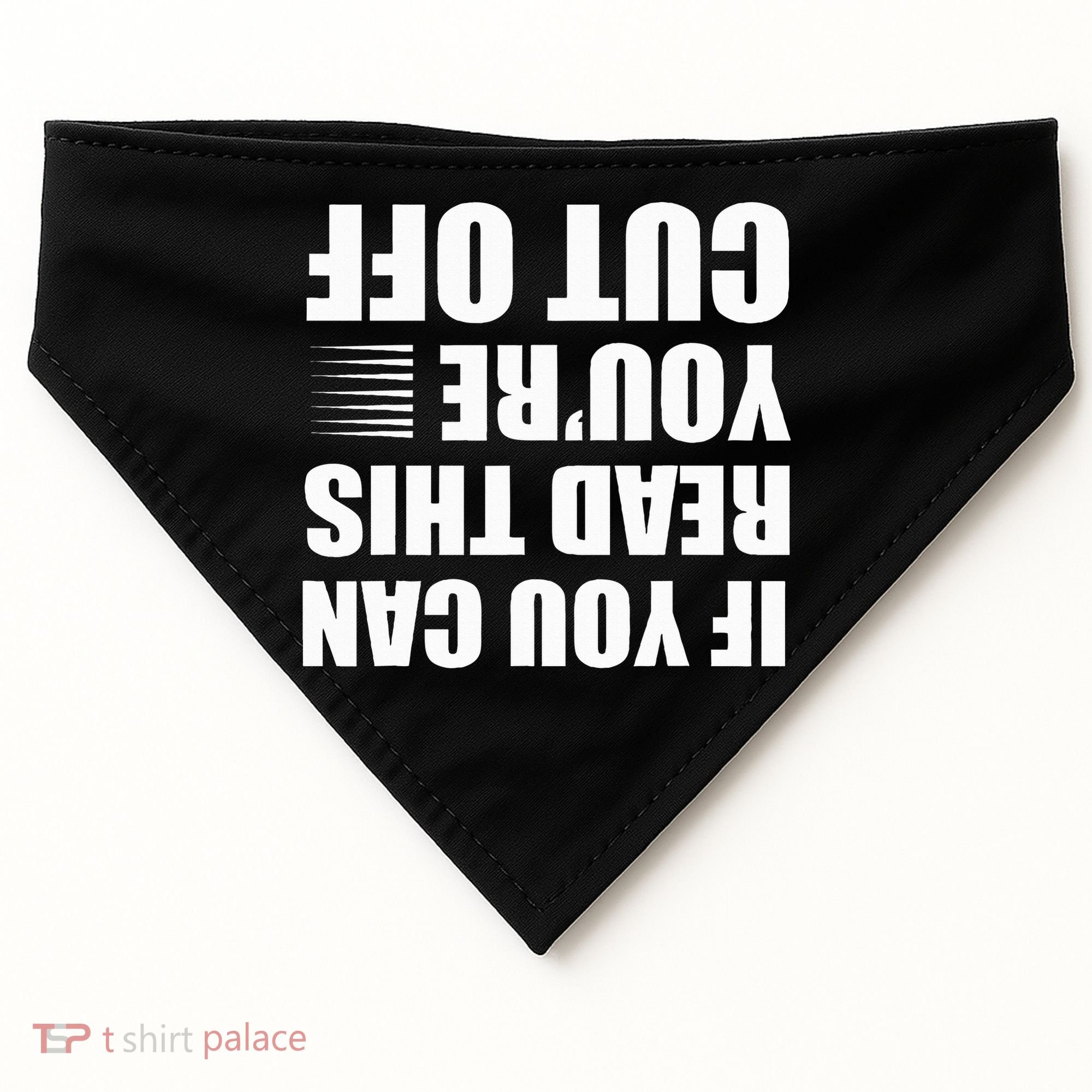 Bartender Cut Off Gifts Bartending USA-Made Doggie Bandana