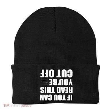 Bartender Cut Off Gifts Bartending Beanie