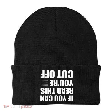 Bartender Cut Off Gifts Bartending Beanie