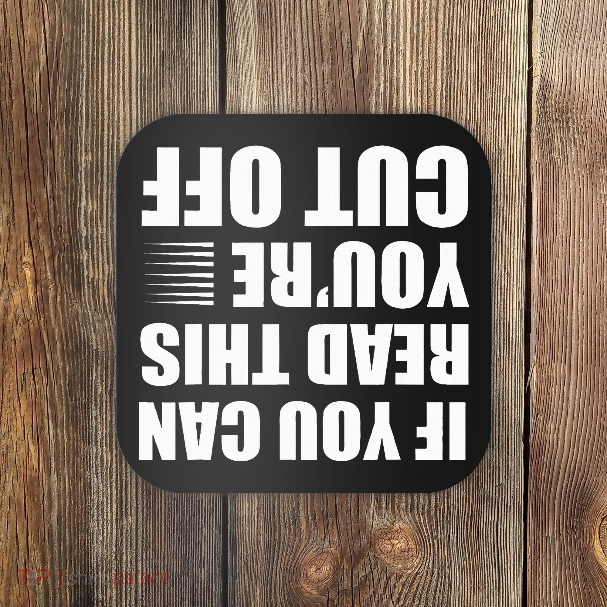 Bartender Cut Off Gifts Bartending Coaster