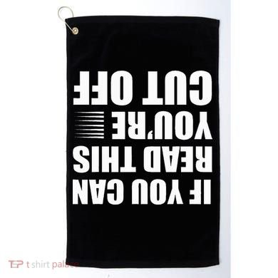 Bartender Cut Off Gifts Bartending Golf Towel