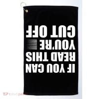 Bartender Cut Off Gifts Bartending Golf Towel thumb 0