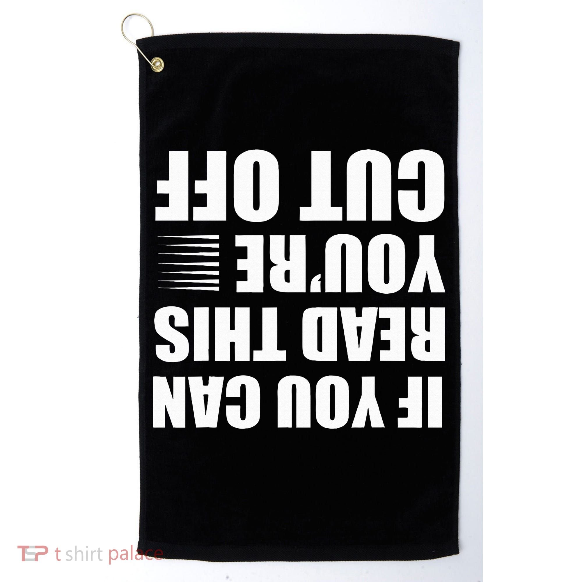 Bartender Cut Off Gifts Bartending Golf Towel