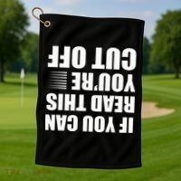 Bartender Cut Off Gifts Bartending Golf Towel thumb 1