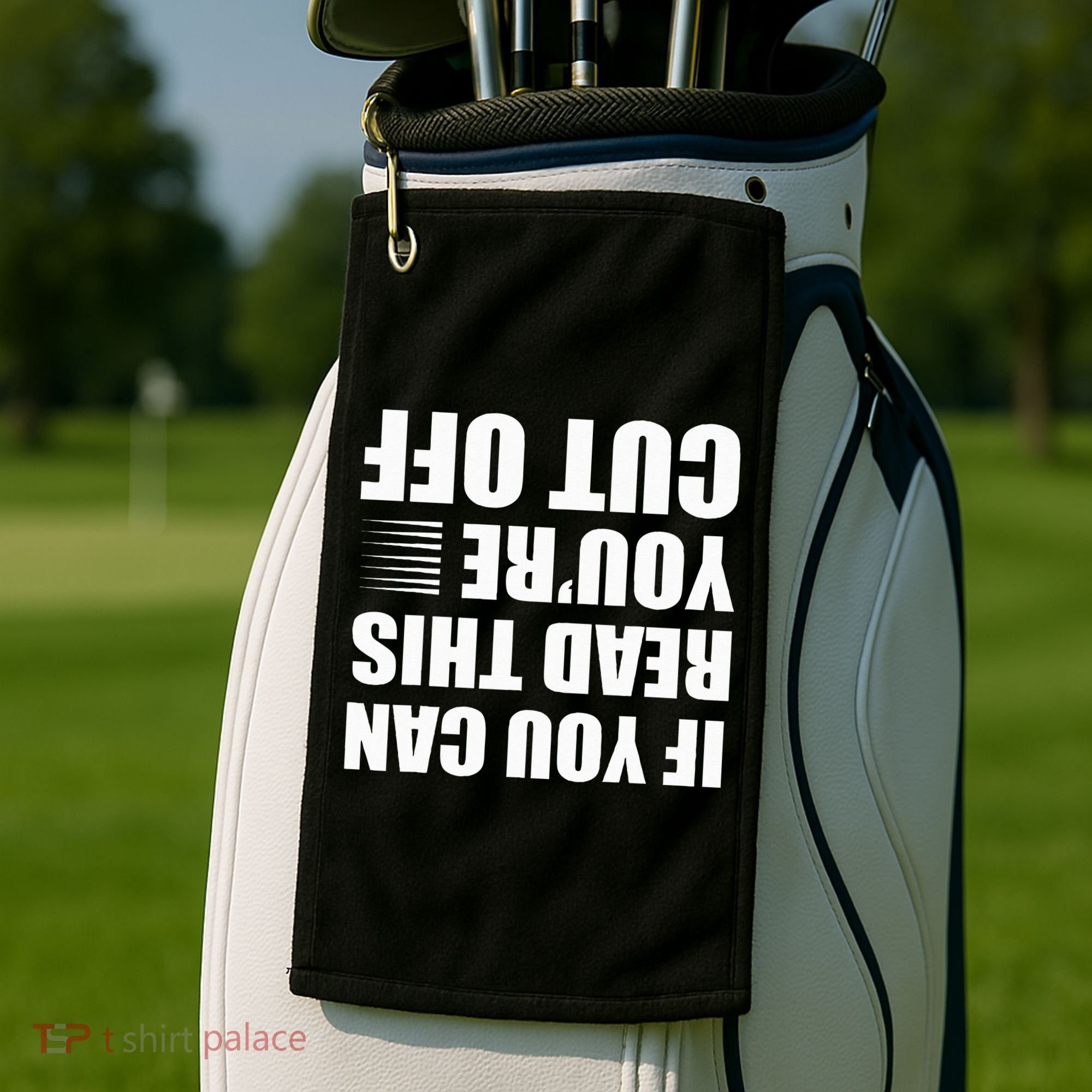 Bartender Cut Off Gifts Bartending Golf Towel