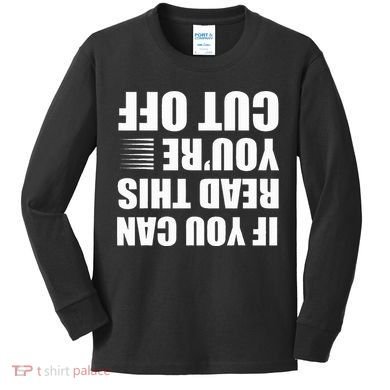Bartender Cut Off Gifts Bartending Kids Long Sleeve Shirt
