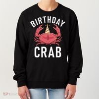 Birthday Crab Owner Gift Women's Sweatshirt thumb 0