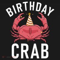 Birthday Crab Owner Gift Doggie Tank thumb 4