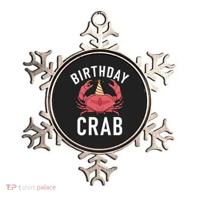 Birthday Crab Owner Gift Ornament