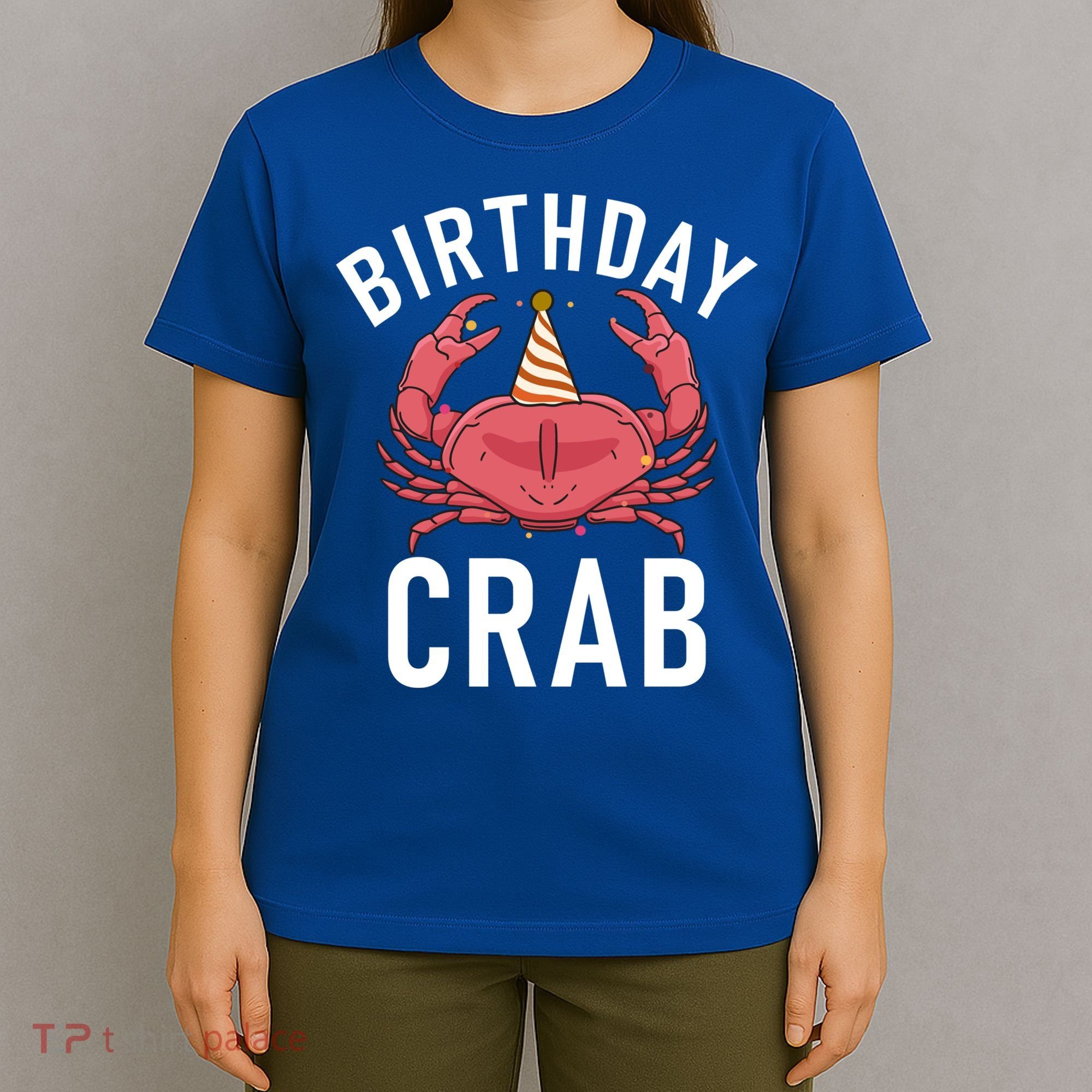 Birthday Crab Owner Gift T-Shirt