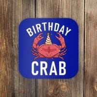 Birthday Crab Owner Gift Coaster thumb 0