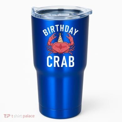 Birthday Crab Owner Gift Tumbler