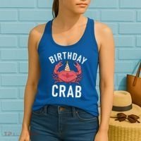 Birthday Crab Owner Gift Women's Tank Top thumb 2