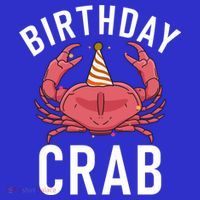 Birthday Crab Owner Gift Toddler Hoodie thumb 2