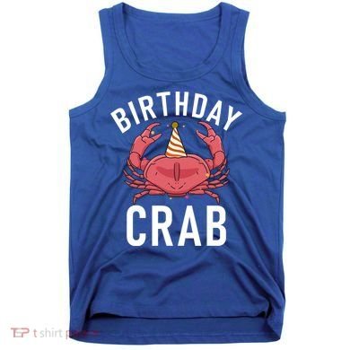 Birthday Crab Owner Gift Tank Top