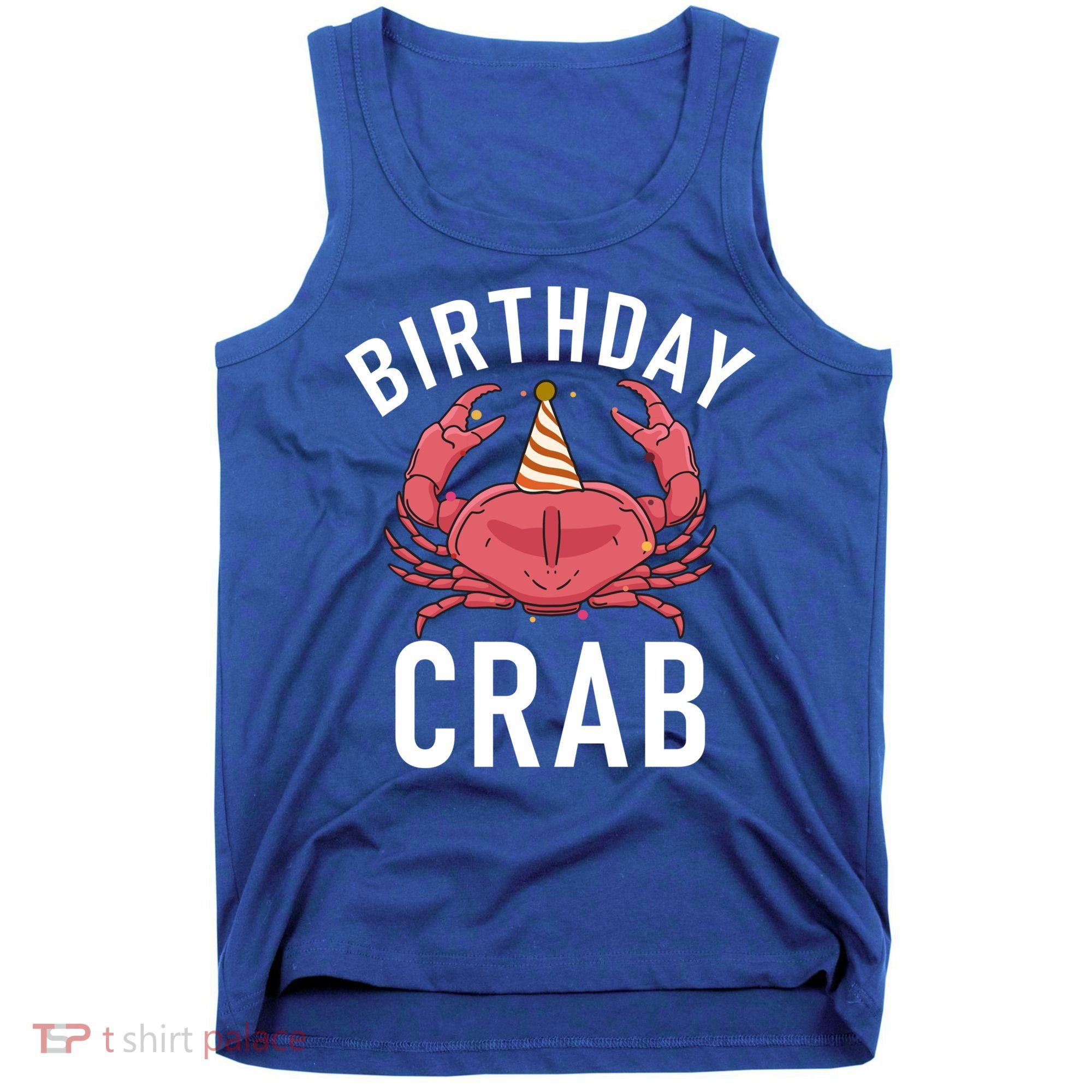 Birthday Crab Owner Gift Tank Top