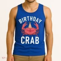 Birthday Crab Owner Gift Tank Top thumb 3