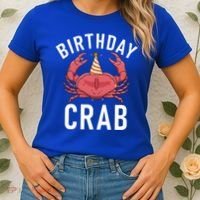 Birthday Crab Owner Gift Women's T-Shirt thumb 2