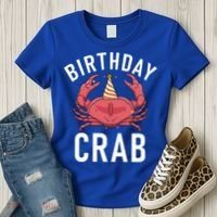 Birthday Crab Owner Gift Women's T-Shirt thumb 3